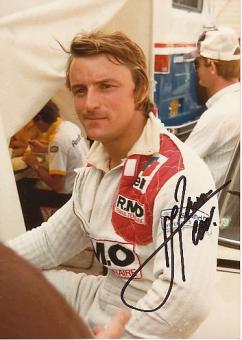 Rene Arnoux   Formel 1  Auto Motorsport  Autogramm Foto original signiert 