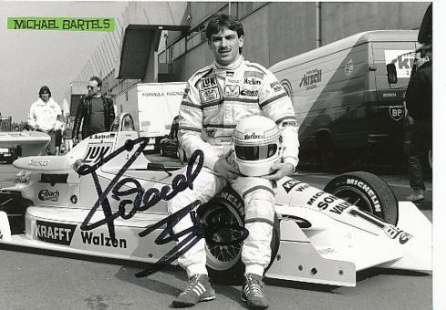 Michael Bartels  Formel 1  Auto Motorsport  Autogramm Foto original signiert 