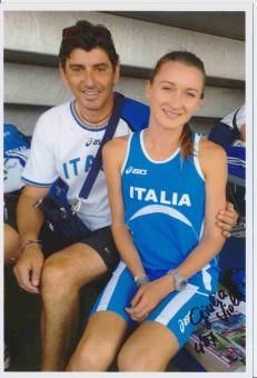 Giulia Viola  Italien  Leichtathletik Autogramm Foto original signiert 