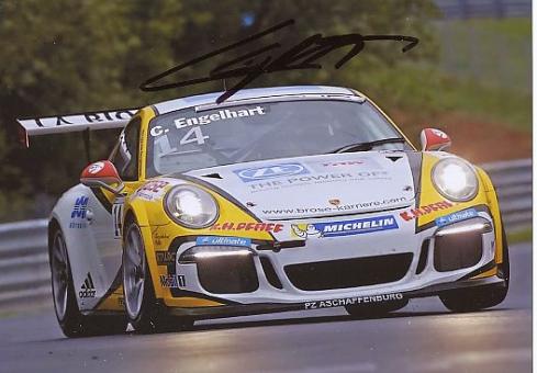 Christian Engelhart  Porsche  Auto Motorsport  Autogramm Foto original signiert 
