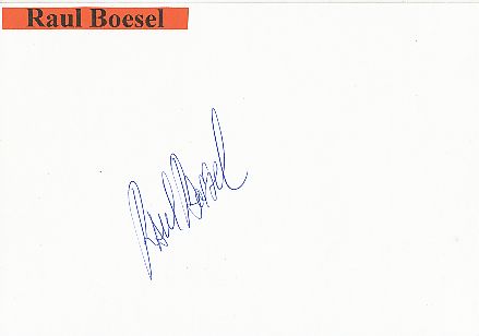 Raul Boesel  Formel 1  Auto Motorsport  Autogramm Karte  original signiert 