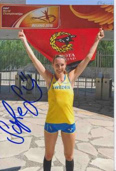 Sofie Skoog  Schweden  Leichtathletik Autogramm Foto original signiert 