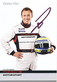 Patrick Pilet  Porsche  Auto Motorsport  Autogrammkarte  original signiert 