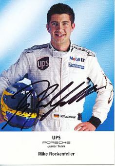 Mike Rockenfeller  Porsche  Auto Motorsport  Autogrammkarte  original signiert 