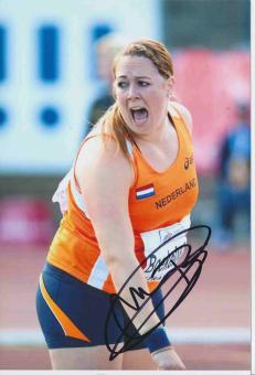 Melissa Boekelman  Holland  Leichtathletik Autogramm Foto original signiert 