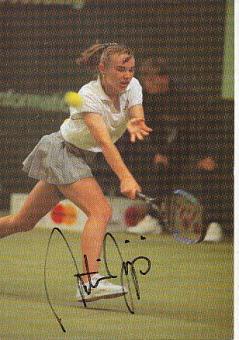 Martina Hingis  Schweiz  Tennis  Autogrammkarte  original signiert 