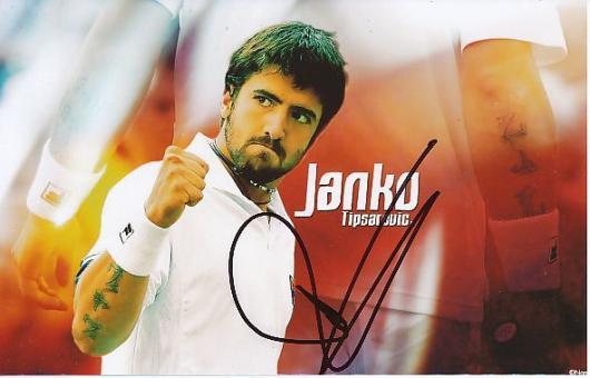 Janko Tipsarevic  Serbien  Tennis Autogramm Foto original signiert 