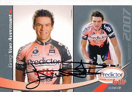 Greg Van Avermaet  Belgien  2016 Olympia Sieger  Radsport Autogrammkarte  original signiert 