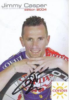 Jimmy Casper  Frankreich  Radsport Autogrammkarte  original signiert 