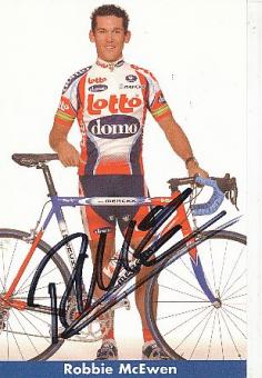 Robbie McEwen  Australien  Radsport Autogrammkarte  original signiert 