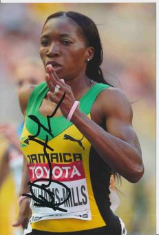 Williams Mills  Jamaika   Leichtathletik Autogramm Foto original signiert 