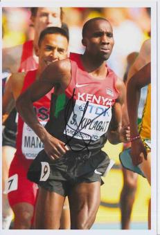Silas Kiplagat  Kenia   Leichtathletik Autogramm Foto original signiert 