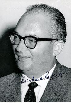 Reinhard Raffalt † 1976  Schriftsteller Literatur  Autogramm Foto  original signiert 