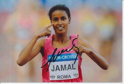 Maryam Yusuf Jamal  Bahrain  Leichtathletik Autogramm Foto original signiert 
