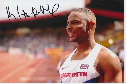 Dan Bramble  Großbritanien  Leichtathletik Autogramm Foto original signiert 