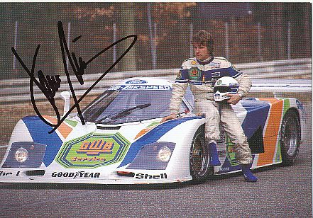 Klaus Niedzwiedz  Auto Motorsport  Autogrammkarte  original signiert 