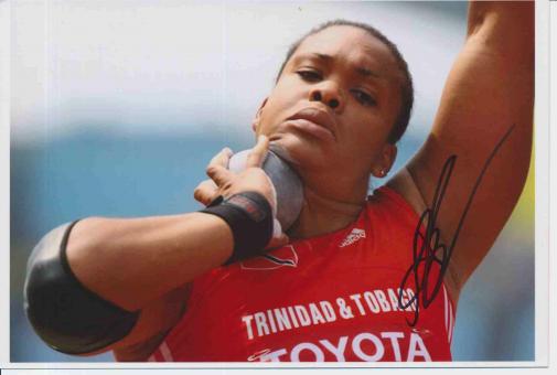Cleopatra Borel  Trinidad & Tobago  Leichtathletik Autogramm Foto original signiert 