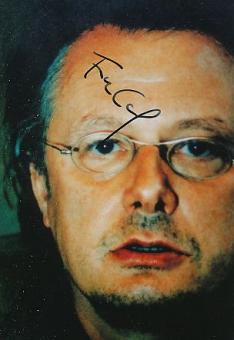 Frank Castorf  Regisseur  Film &  TV  Autogramm Foto original signiert 