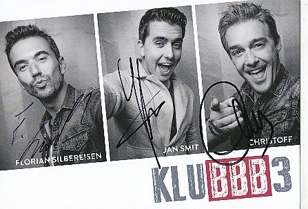 KluBBB3  Musik  Autogrammkarte original signiert 