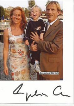 Angelica Camm  Film & TV Autogramm Karte original signiert 