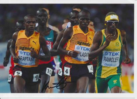 Ruben Ramolefi  Südafrika  Leichtathletik Autogramm 13x18 cm Foto original signiert 
