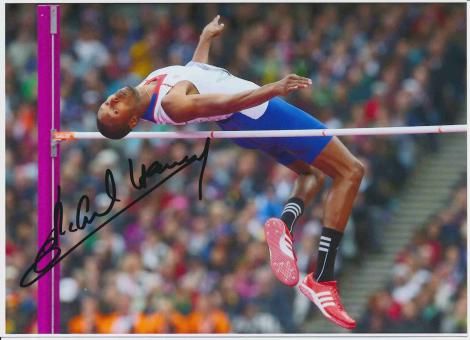 Mickael Hanany  Frankreich  Leichtathletik Autogramm 13x18 cm Foto original signiert 