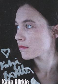 Katja Bürkle  Film & TV  Autogrammkarte original signiert 