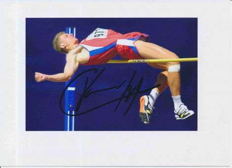 Sergey Klyugin  Rußland  Leichtathletik Autogramm 13x18 cm Foto original signiert 