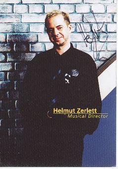 Helmut Zerlett  Musik  Autogrammkarte original signiert 