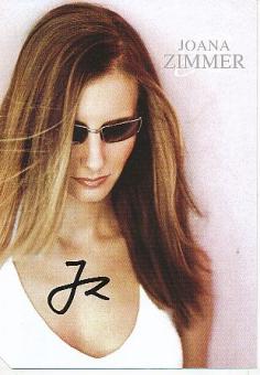 Joana Zimmer  Musik  Autogrammkarte original signiert 