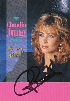 Claudia Jung    Musik  Autogrammkarte original signiert 