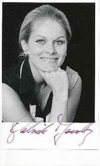 Gabriele Jacobs   Film & TV  Autogramm Foto original signiert 