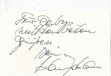 Klaus Dahlen † 2006   Film & TV Autogramm Karte original signiert 
