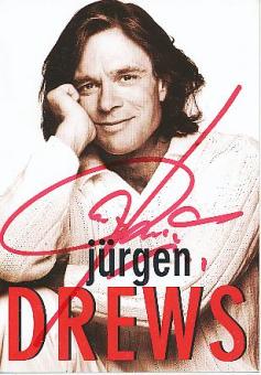 Jürgen Drews   Musik  Autogrammkarte original signiert 