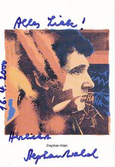 Stephan Wald   Musik  Autogrammkarte original signiert 