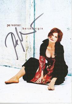 Pe Werner    Musik  Autogrammkarte original signiert 