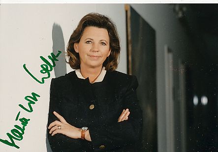 Maria von Welser  ZDF  TV Autogramm Foto original signiert 