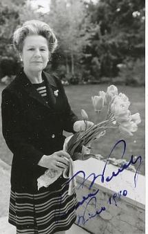 Paula Wessely † 2000   Film &  TV Autogramm Foto original signiert 