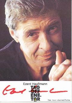 Ezard Haußmann † 2010  Film &  TV  Autogrammkarte original signiert 