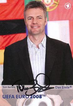 Tom Bartels    ARD  TV  Sender Autogrammkarte original signiert 
