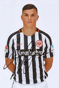 Enis Bunjaki  Eintracht Frankfurt  Fußball Autogramm Foto original signiert 