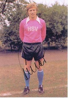 Klaus Zaczyk   Hamburger SV   Fußball Autogramm Foto original signiert 