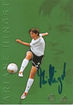 Ariane Hingst  DFB Frauen  Fußball Autogrammkarte original signiert 