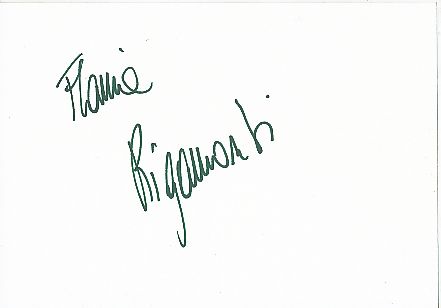 Flavia Rigamonti  Schweiz  Schwimmen  Autogramm Karte original signiert 