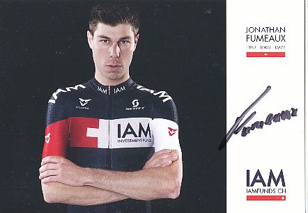 Jonathan Fumeaux  Radsport  Autogrammkarte  original signiert 