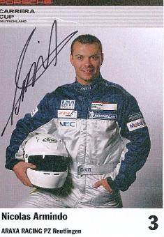 Nicolas Armindo  Porsche  Auto Motorsport  Autogrammkarte  original signiert 