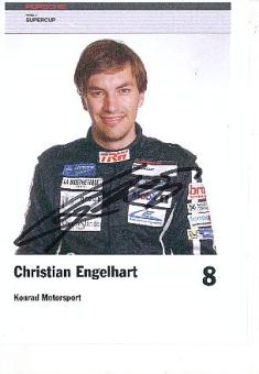 Christian Engelhart  Porsche  Auto Motorsport  Autogrammkarte  original signiert 
