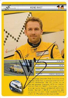 Rene Rast   Porsche  Auto Motorsport  Autogrammkarte  original signiert 