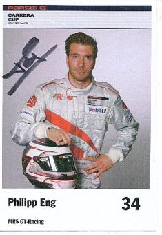 Philipp Eng   Porsche  Auto Motorsport  Autogrammkarte  original signiert 