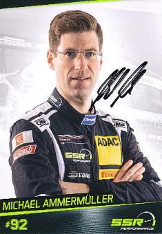 Michael Ammermüller  Porsche  Auto Motorsport  Autogrammkarte  original signiert 
